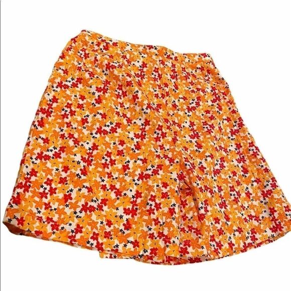 Liz Claiborne Skorts Floral Sz 6 Petite Skirt/Short Woman’s - Picture 3 of 11
